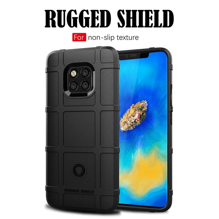 Shockproof Full Coverage Silicone Case for Huawei Mate 20 Pro Protector Cover (Black) by buy2fix