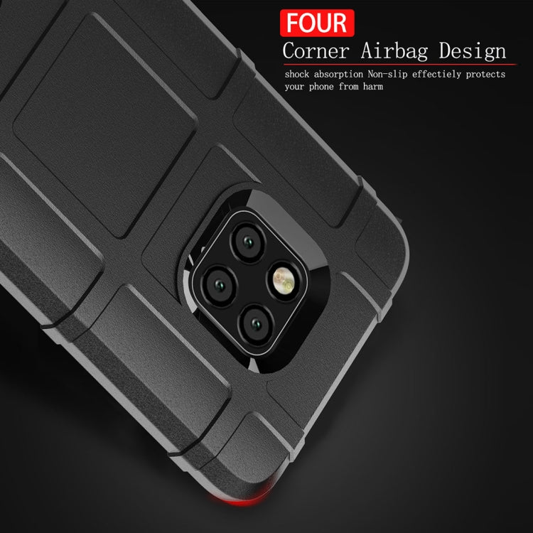 Shockproof Full Coverage Silicone Case for Huawei Mate 20 Pro Protector Cover (Black) by buy2fix