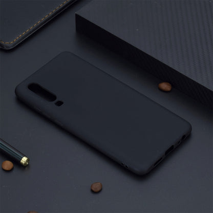 Candy Color TPU Case for Huawei P30 (Black) - Huawei Cases by buy2fix | Online Shopping UK | buy2fix