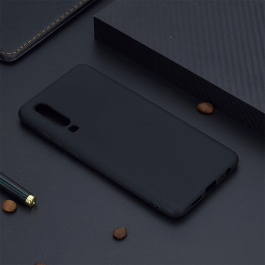 Candy Color TPU Case for Huawei P30 (Black) - Huawei Cases by buy2fix | Online Shopping UK | buy2fix