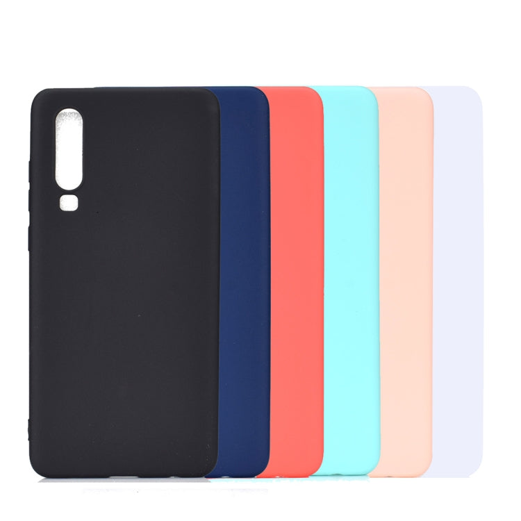 Candy Color TPU Case for Huawei P30 (Black) - Huawei Cases by buy2fix | Online Shopping UK | buy2fix