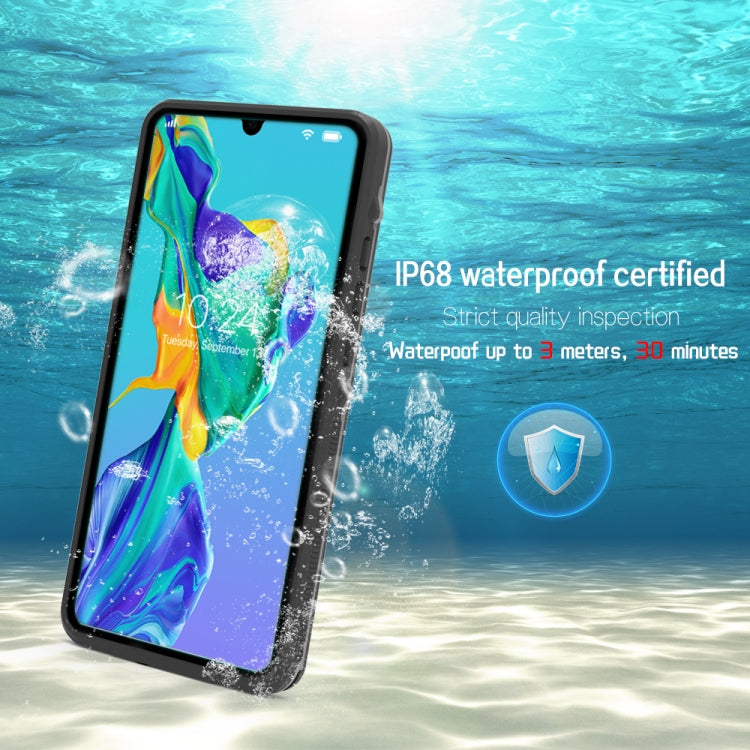 Shockproof Waterproof PC+TPU Protective Case for Huawei P30 Pro (Black) by buy2fix