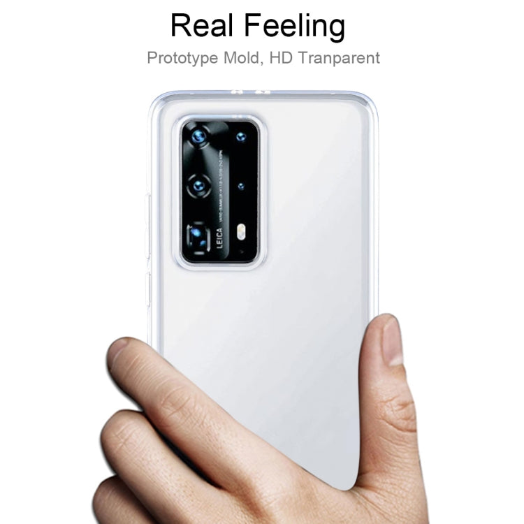 For Huawei P40 Pro+ 0.5mm Ultrathin TPU Soft Protective Case (Transparent) - Huawei Cases by buy2fix | Online Shopping UK | buy2fix