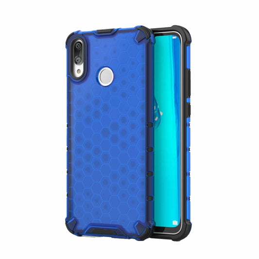 Honeycomb Shockproof PC + TPU Case for Huawei Y9 (2019) (Blue) - Huawei Cases by buy2fix | Online Shopping UK | buy2fix