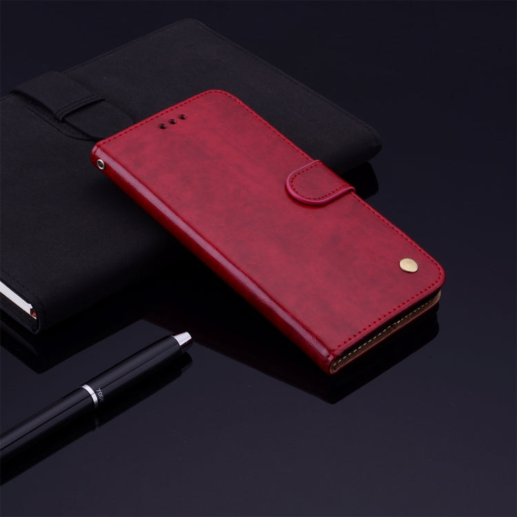 Business Style Oil Wax Texture Horizontal Flip Leather Case for Huawei Nova 3i & P smart Plus, with Holder & Card Slots & Wallet(Red) - Huawei Cases by buy2fix | Online Shopping UK | buy2fix
