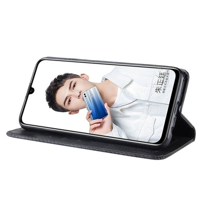 Magnetic Buckle Retro Texture Horizontal Flip Leather Case for Huawei Honor 10 Lite / P Smart (2019) / Nova Lite 3, with Holder & Card Slots & Wallet (Black) - Honor Cases by buy2fix | Online Shopping UK | buy2fix