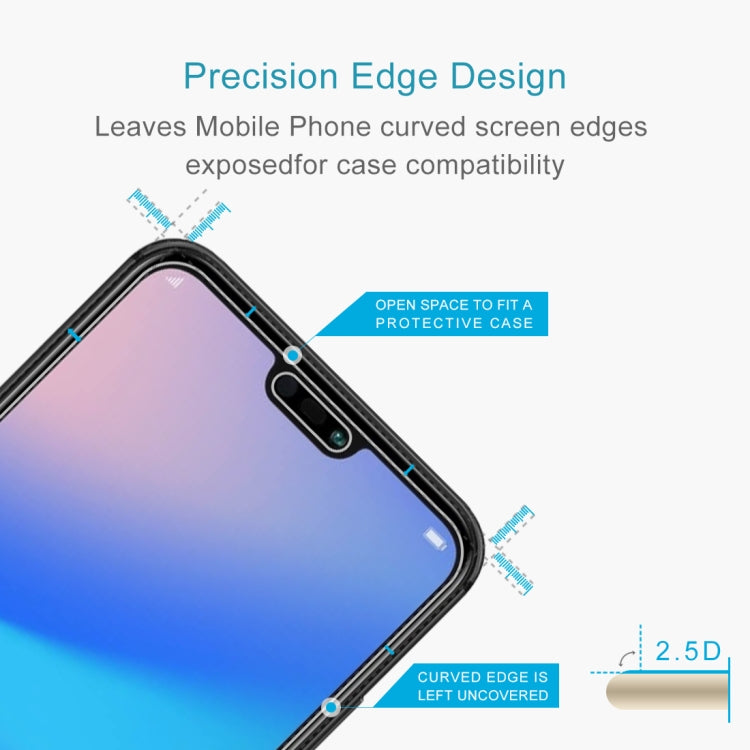 For Huawei P20 Lite 0.26mm 9H Surface Hardness 2.5D Explosion-proof Tempered Glass Screen Film - Huawei Tempered Glass by DIYLooks | Online Shopping UK | buy2fix