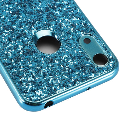 Glittery Powder Shockproof TPU Case for Huawei Honor Play 8A(Red) by buy2fix