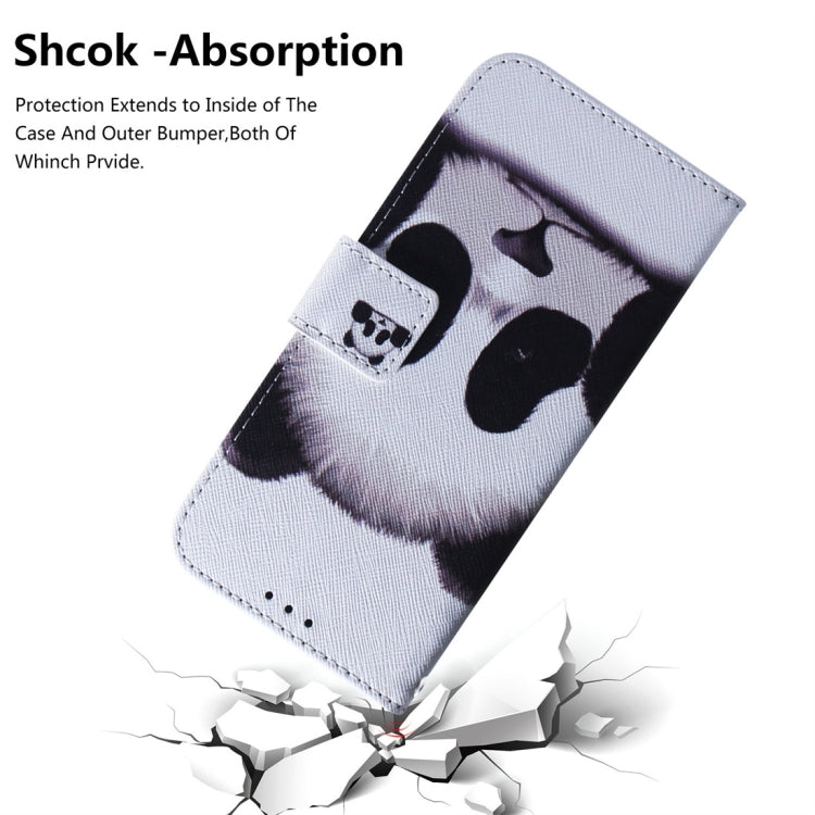 Panda Pattern Coloured Drawing Horizontal Flip Leather Case for Huawei P Smart (2019) / Honor 10 Lite, with Holder & Card Slots & Wallet - Honor Cases by buy2fix | Online Shopping UK | buy2fix