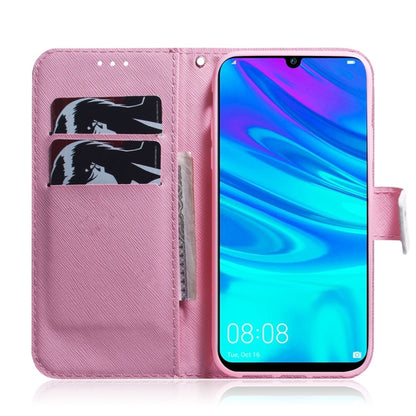 Magnolia Flower Pattern Coloured Drawing Horizontal Flip Leather Case for Huawei P Smart (2019) / Honor 10 Lite, with Holder & Card Slots & Wallet - Honor Cases by buy2fix | Online Shopping UK | buy2fix
