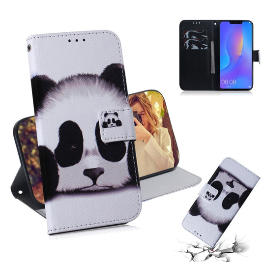 Panda Pattern Coloured Drawing Horizontal Flip Leather Case for Huawei P Smart+ 2019 / Nova 3i, with Holder & Card Slots & Wallet - Huawei Cases by buy2fix | Online Shopping UK | buy2fix