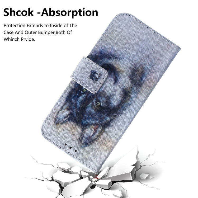 White Wolf Pattern Coloured Drawing Horizontal Flip Leather Case for Huawei P Smart+ 2019 / Nova 3i, with Holder & Card Slots & Wallet - Huawei Cases by buy2fix | Online Shopping UK | buy2fix