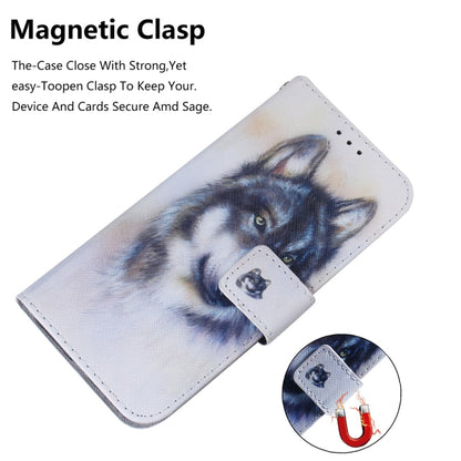 White Wolf Pattern Coloured Drawing Horizontal Flip Leather Case for Huawei P Smart+ 2019 / Nova 3i, with Holder & Card Slots & Wallet - Huawei Cases by buy2fix | Online Shopping UK | buy2fix
