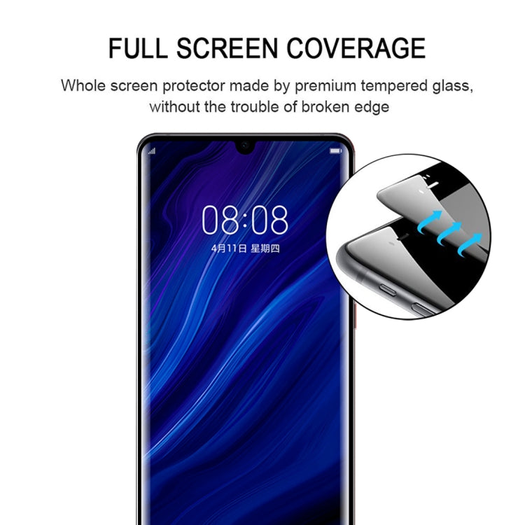 Edge Glue 3D Full Screen Tempered Glass Film for Huawei P30 Pro - Huawei Tempered Glass by buy2fix | Online Shopping UK | buy2fix