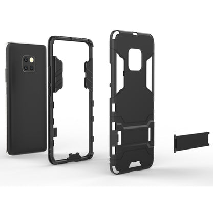 Shockproof PC + TPU Case for Huawei Mate 20 Pro, with Holder(Red) - Huawei Cases by buy2fix | Online Shopping UK | buy2fix