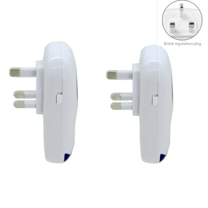 3W Electronic Ultrasonic Anti Mosquito Rat Insect Pest Repeller with Light, UK Plug, AC 90-240V - Repellents by buy2fix | Online Shopping UK | buy2fix