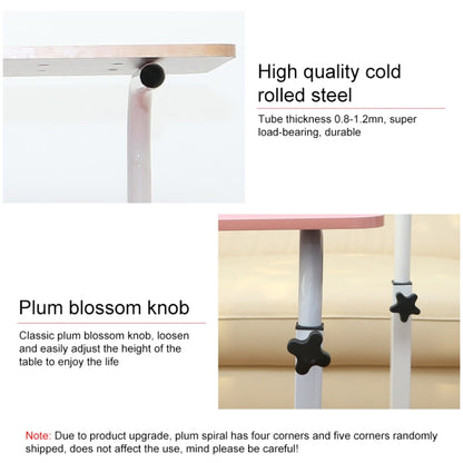 Wood Texture Portable Household Removable Laptop Desk Table Bedside Desk by buy2fix