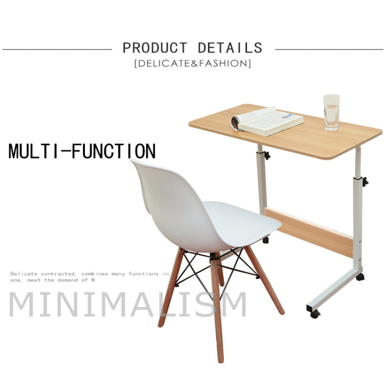 Wood Texture Portable Household Removable Laptop Desk Table Bedside Desk by buy2fix