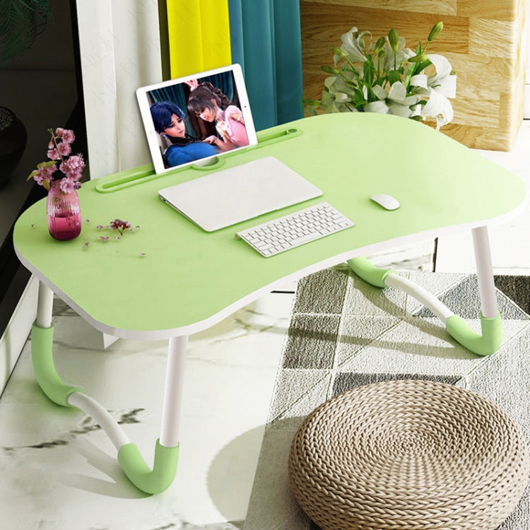 Foldable Non-slip Laptop Desk Table Stand with Card Slot (Green) by buy2fix