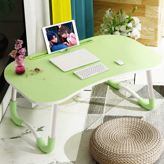 Foldable Non-slip Laptop Desk Table Stand with Card Slot (Green) by buy2fix