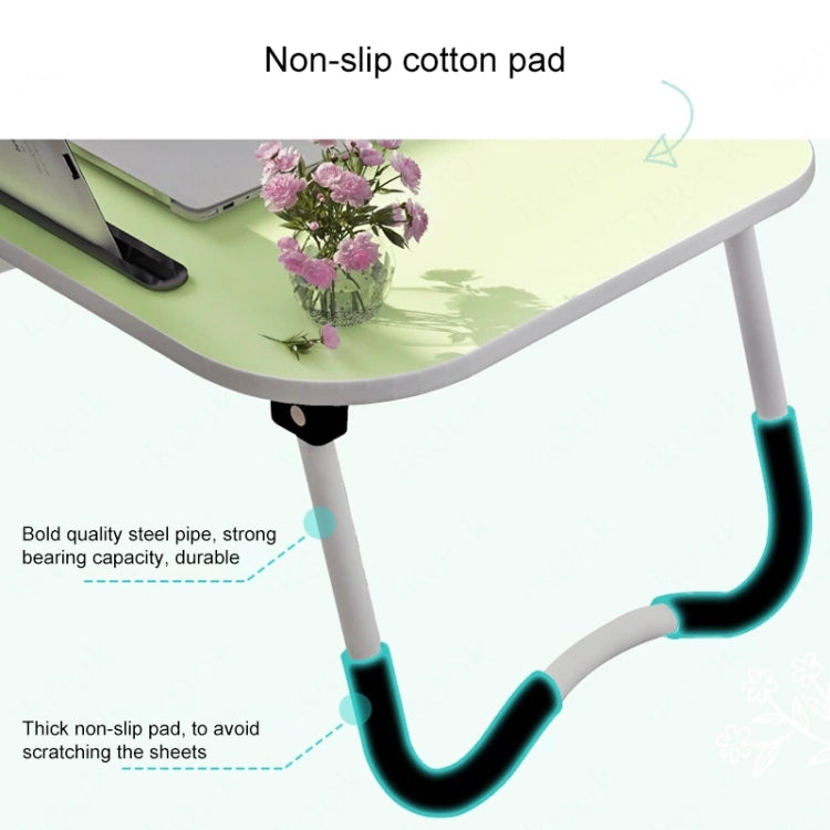 Foldable Non-slip Laptop Desk Table Stand with Card Slot (Green) by buy2fix