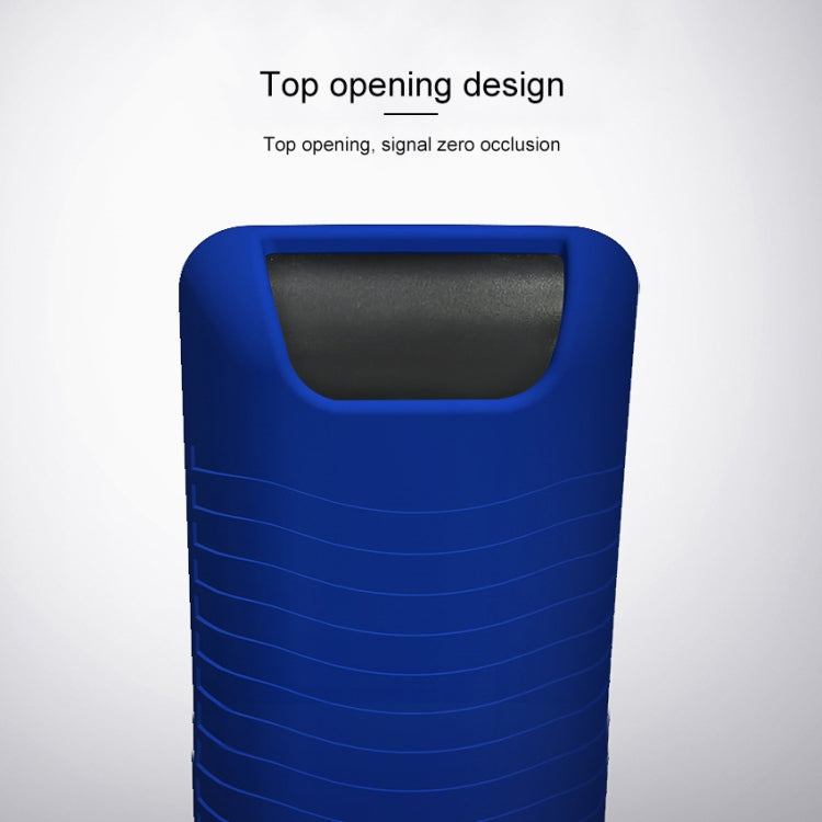 Non-slip Texture Washable Silicone Remote Control Cover for Samsung Smart TV Remote Controller (Dark Blue) - Remote Control Covers by buy2fix | Online Shopping UK | buy2fix
