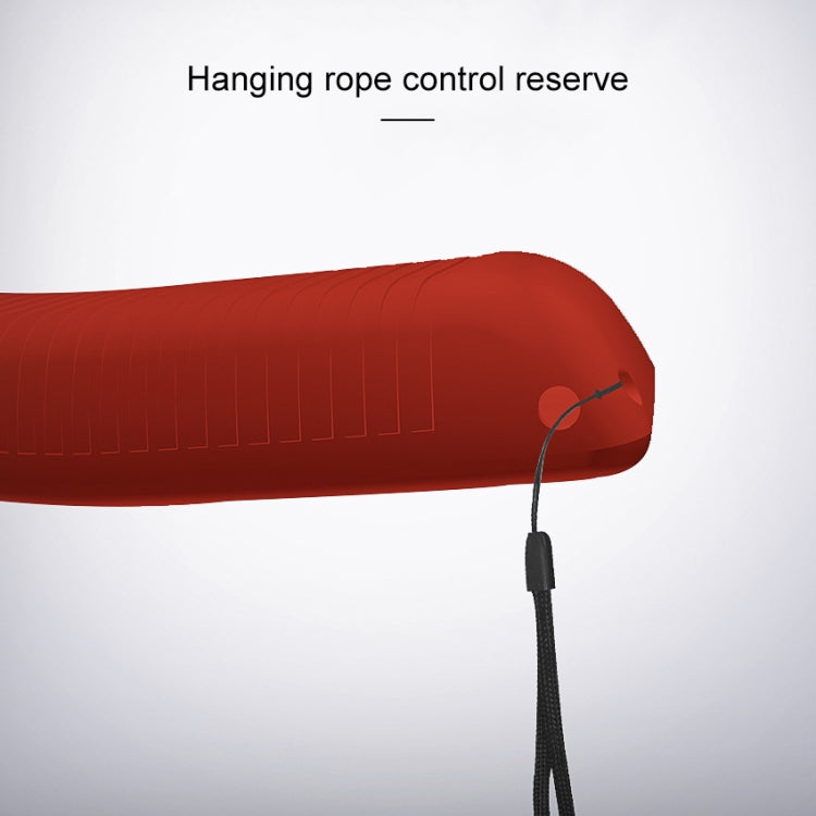 Non-slip Texture Washable Silicone Remote Control Cover for Samsung Smart TV Remote Controller (Red) - Remote Control Covers by buy2fix | Online Shopping UK | buy2fix