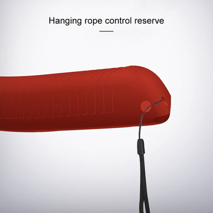 Non-slip Texture Washable Silicone Remote Control Cover for Samsung Smart TV Remote Controller (Red) - Remote Control Covers by buy2fix | Online Shopping UK | buy2fix