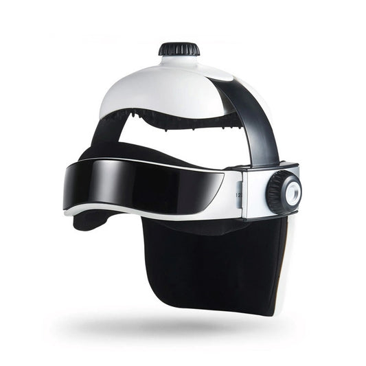 Electronic Air Pressure Head Massager, Relaxed Music Helmet Massager, US Plug - Massage & Relaxation by buy2fix | Online Shopping UK | buy2fix