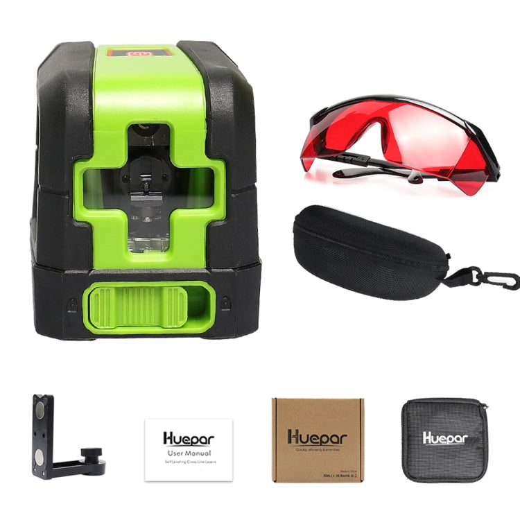 9011R 1V1H 20mW 2 Line Red Beam Laser Level Covering Walls and Floors (Red) - Laser Rangefinder by buy2fix | Online Shopping UK | buy2fix