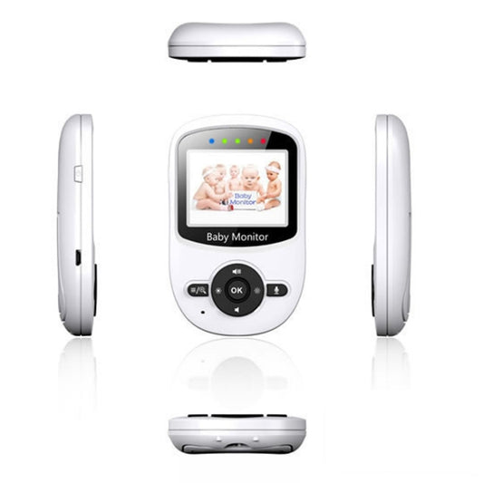BM-SM24 2.4 inch LCD 2.4GHz Wireless Surveillance Camera Baby Monitor with 8-IR LED Night Vision, Two Way Voice Talk(White) - Baby Monitor by buy2fix | Online Shopping UK | buy2fix