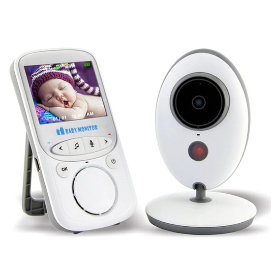 VB605 2.4 inch LCD 2.4GHz Wireless Surveillance Camera Baby Monitor, Support Two Way Talk Back, Night Vision(White) - Baby Monitor by buy2fix | Online Shopping UK | buy2fix