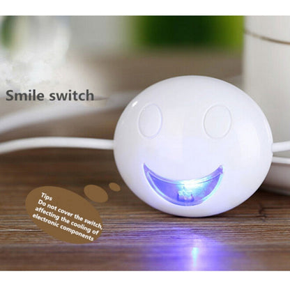 400ML Colorful Light Portable Bulb Shape Aromatherapy Air Purifier Humidifier for Home / Office / Car(Silver) - Air Purifiers & Accessories by buy2fix | Online Shopping UK | buy2fix
