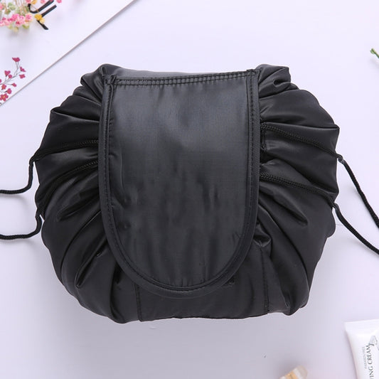 Travel Large Volume Drawstring Bag Cosmetic Sundries Storage Bag(Black) - Storage Bags by buy2fix | Online Shopping UK | buy2fix