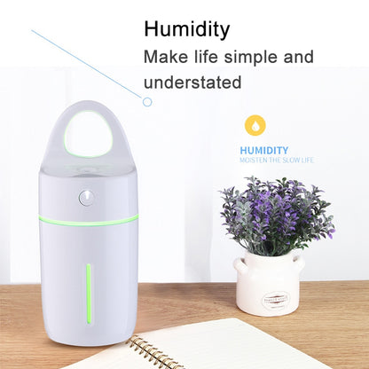1.5W - 2W 175ml Mini Portable USB Negative Ions Humidifier Beauty and Water Supplement Instrument with Colorful LED Light(White) - Air Purifiers & Accessories by buy2fix | Online Shopping UK | buy2fix