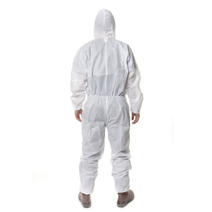 3M 4515 One-piece White Anti-static Anti-chemical Dustproof Sandblasting Suit with Cap, Size: M - Protective Clothing by buy2fix | Online Shopping UK | buy2fix