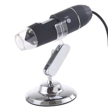 USB Magnifier HD 0.3MP Image Sensor 2560x1920P USB Digital Microscope with 8 LED & Professional Stand - Digital Microscope by buy2fix | Online Shopping UK | buy2fix