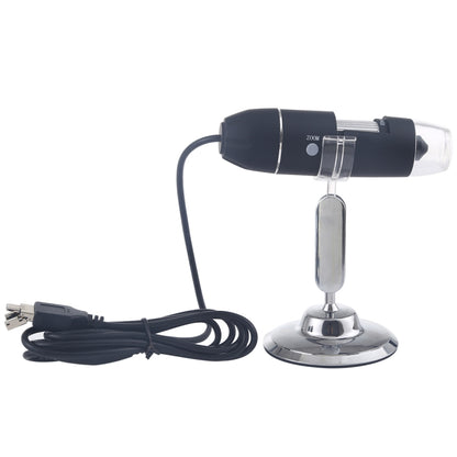 USB Magnifier HD 0.3MP Image Sensor 2560x1920P USB Digital Microscope with 8 LED & Professional Stand - Digital Microscope by buy2fix | Online Shopping UK | buy2fix