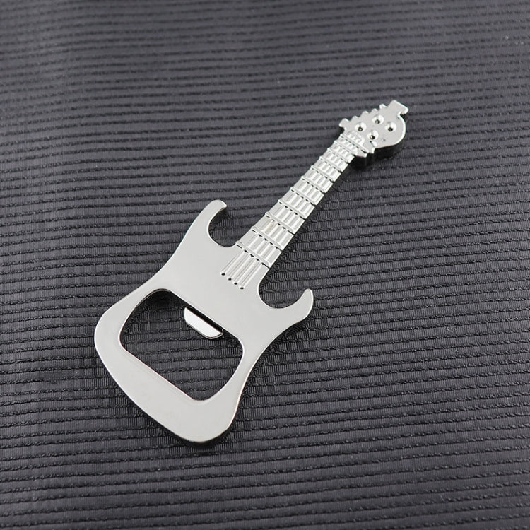 5 PCS Multi-function Guitar Bottle Opener Key Chain Car Key Pendant, Size: 8.5x3.5cm by buy2fix