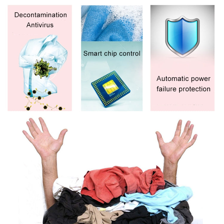 Portable Mini Ultrasonic Washing Machine Cleaner for Clothing / Vegetable / Fruit - Ultrasonic Cleaner by buy2fix | Online Shopping UK | buy2fix