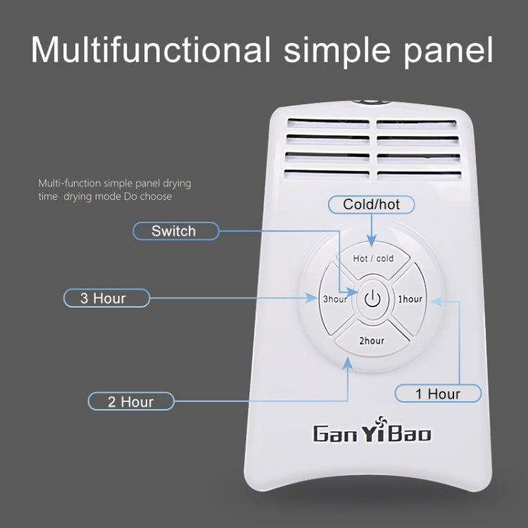 Electric Portable Clothes Dryer Smart Flash Drying Hanger - Dryers & Accessories by buy2fix | Online Shopping UK | buy2fix