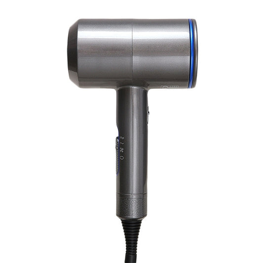 High-power 2000W Anionic Cold Hot Air Constant Temperature Hair Dryer, UK Plug(Grey+Blue) - Hair Dryers & Accessories by buy2fix | Online Shopping UK | buy2fix