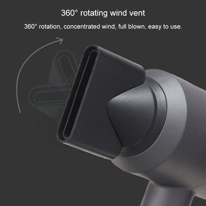 High-power 2000W Anionic Cold Hot Air Constant Temperature Hair Dryer, UK Plug(Grey+Blue) - Hair Dryers & Accessories by buy2fix | Online Shopping UK | buy2fix