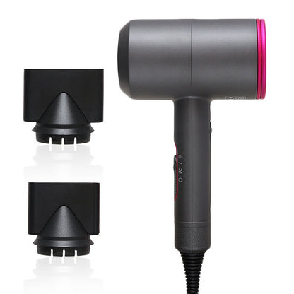 High-power 2000W Anionic Cold Hot Air Constant Temperature Hair Dryer, UK Plug(Red + Grey) - Hair Dryers & Accessories by buy2fix | Online Shopping UK | buy2fix