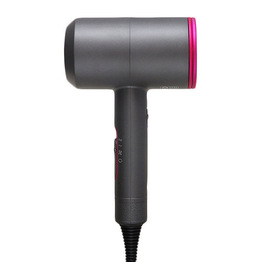 High-power 2000W Anionic Cold Hot Air Constant Temperature Hair Dryer, UK Plug(Red + Grey) - Hair Dryers & Accessories by buy2fix | Online Shopping UK | buy2fix