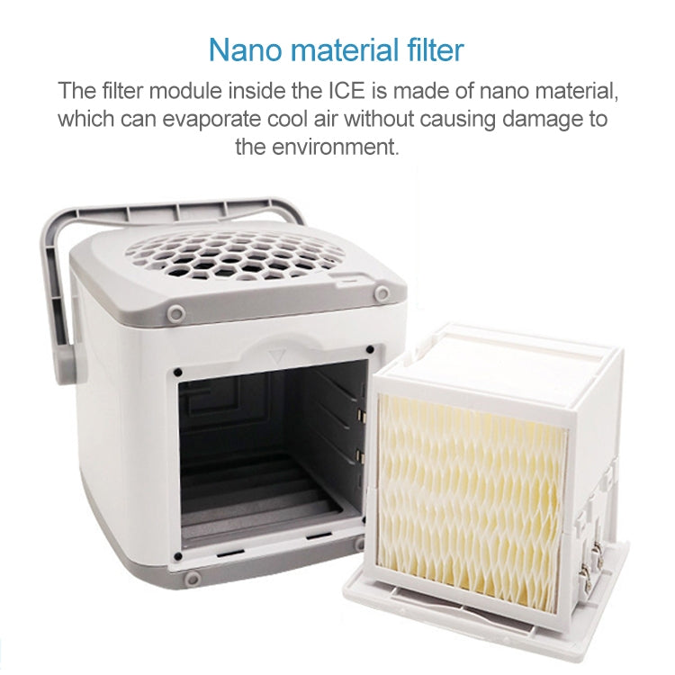 Mini Portable Household USB Refrigeration Air Conditioning Fan Air Cooler by buy2fix