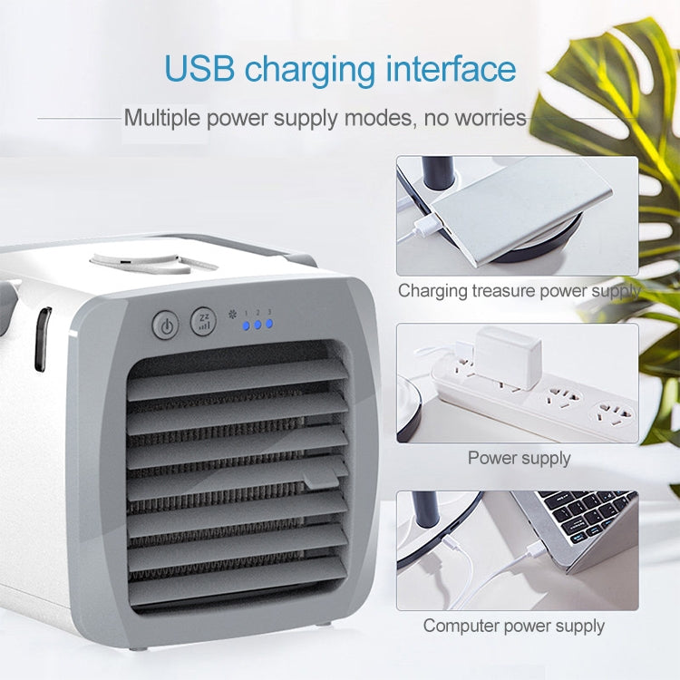 Mini Portable Household USB Refrigeration Air Conditioning Fan Air Cooler by buy2fix