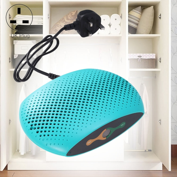 INVITOP Portable Household Wardrobe Piano Moisture-proof Dehumidifier Air Moisturizing Dryer Moisture Absorber, UK Plug (Green) - Dehumidifiers by buy2fix | Online Shopping UK | buy2fix