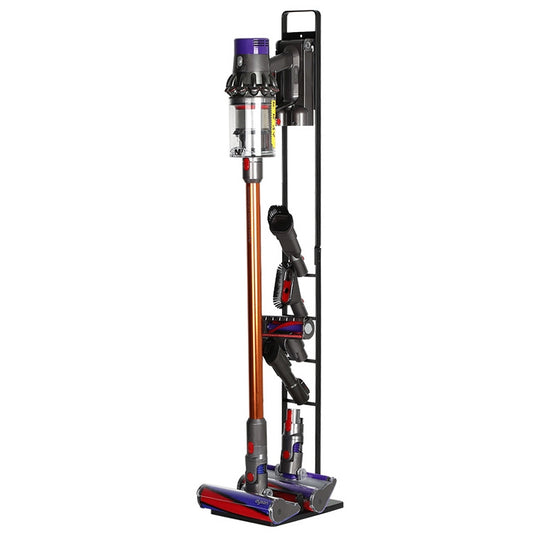 Home Vacuum Cleaner Hanger Storage Rack Free Punching for Dyson V6 V7 V8 V10(Black) - For Dyson Accessories by buy2fix | Online Shopping UK | buy2fix