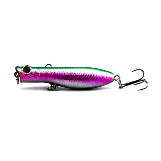 HENGJIA Artificial Fishing Lures Popper Bionic Fishing Bait with Hooks, Length: 6 cm, Random Color Delivery - Fishing Lures by HENGJIA | Online Shopping UK | buy2fix
